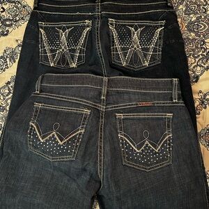 Wrangler Q-Baby women’s 5/6-30-32 length jeans